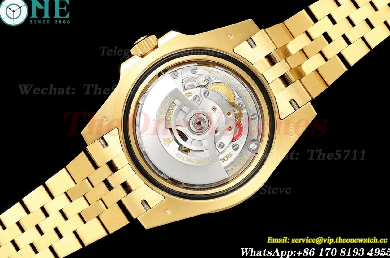 YG Jub SH3285 EWEF Master II Dial YG Black 40mm V2 GMT 126718 0509